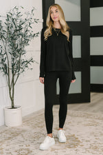 Get Me Cozy Set in Black