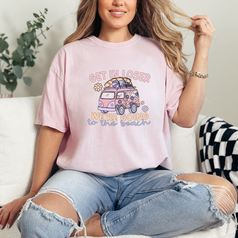 Hazel Blues® |  Get in Loser, We're Going to the Beach Graphic Tee