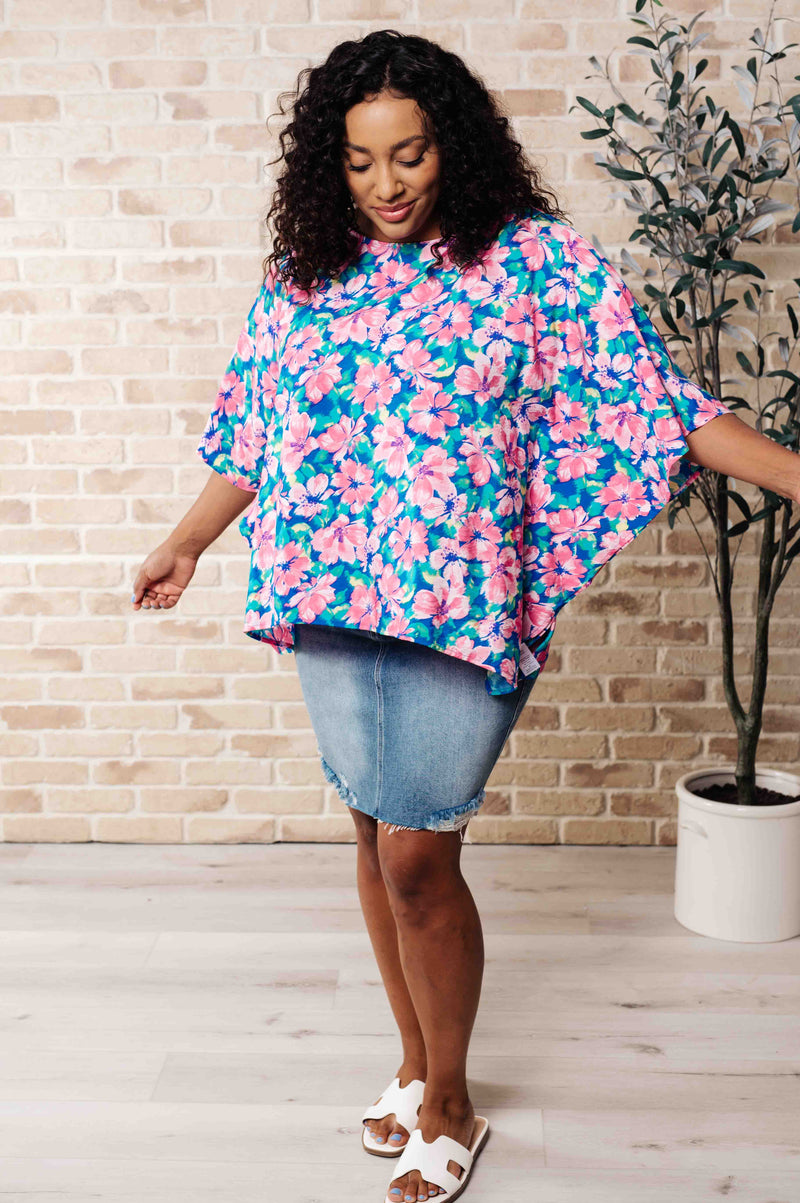 Hazel Blues® |  Getting Better All the Time Batwing Top
