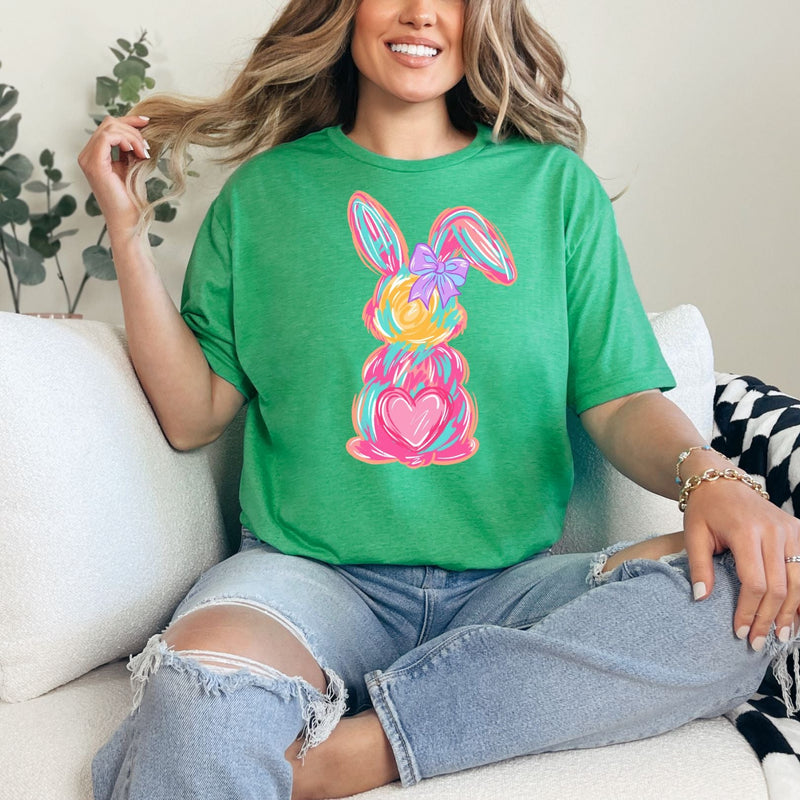 Hazel Blues® |  Watercolor Bunny Graphic Tee