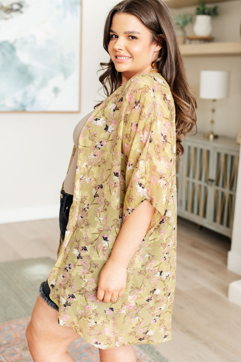 Hazel Blues® |  Go Anywhere Floral Kimono
