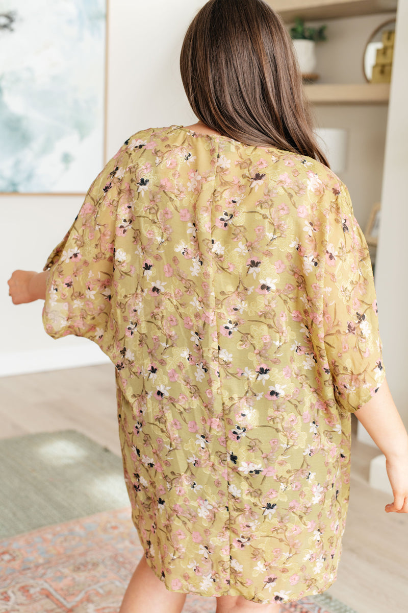 Hazel Blues® |  Go Anywhere Floral Kimono
