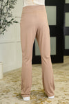 Hazel Blues® |  Go Time High Waist Bottoms in Mocha