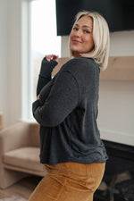 Hazel Blues® |  Good Luck Charm Long Sleeve Top