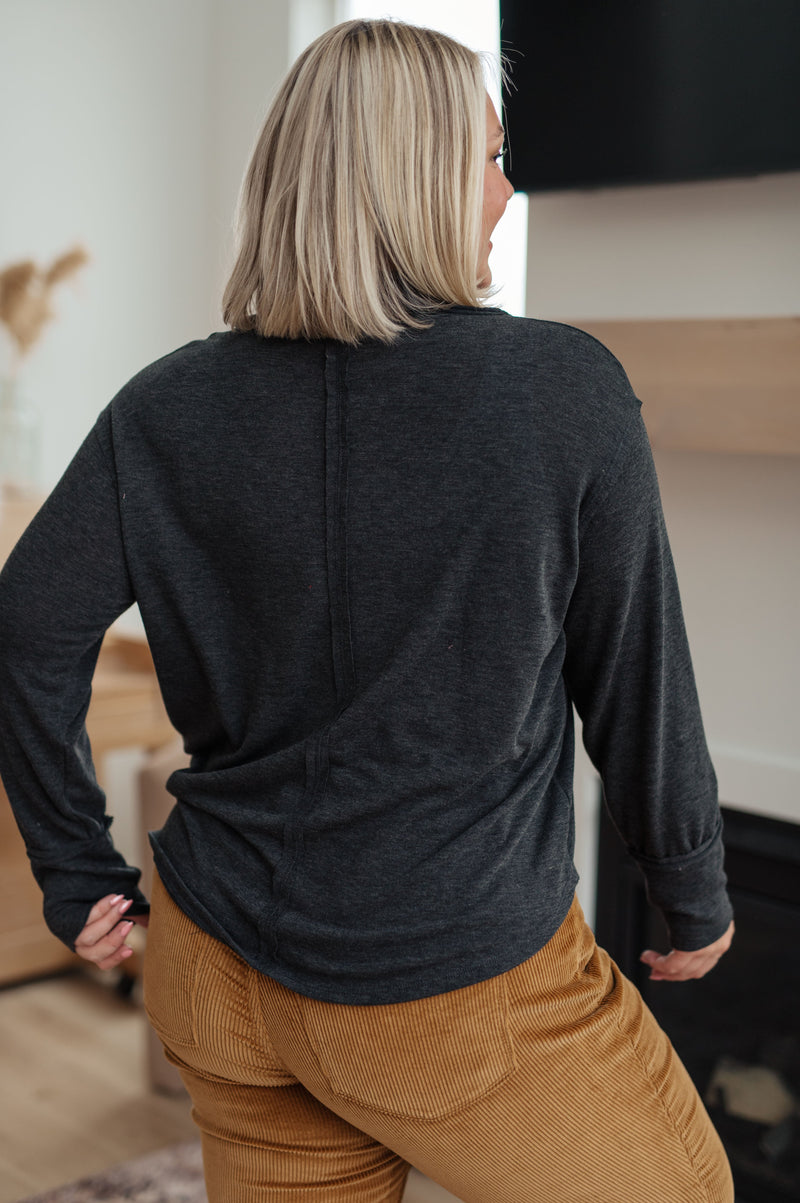 Hazel Blues® |  Good Luck Charm Long Sleeve Top