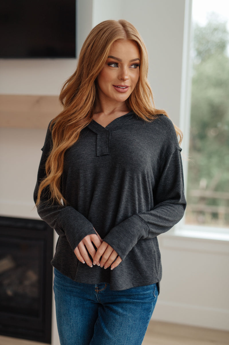 Hazel Blues® |  Good Luck Charm Long Sleeve Top