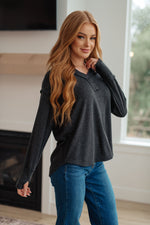 Hazel Blues® |  Good Luck Charm Long Sleeve Top