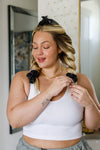 Hazel Blues® |  Got Your Back Heatless Curling Set in Black