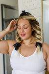 Hazel Blues® |  Got Your Back Heatless Curling Set in Black