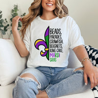 Hazel Blues® |  Best Of Mardi Gras Graphic Tee