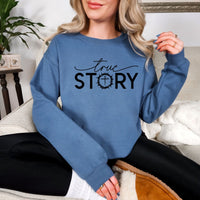 Hazel Blues® |  True Story Graphic Sweatshirt