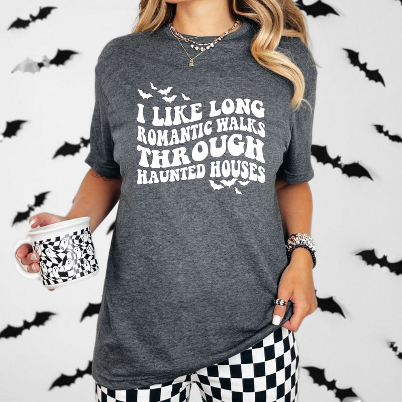 Hazel Blues® |  Long Haunted Walks Graphic Tee