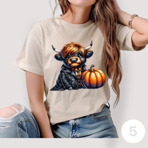 Hazel Blues® |  Highland Cow Graphic Tees