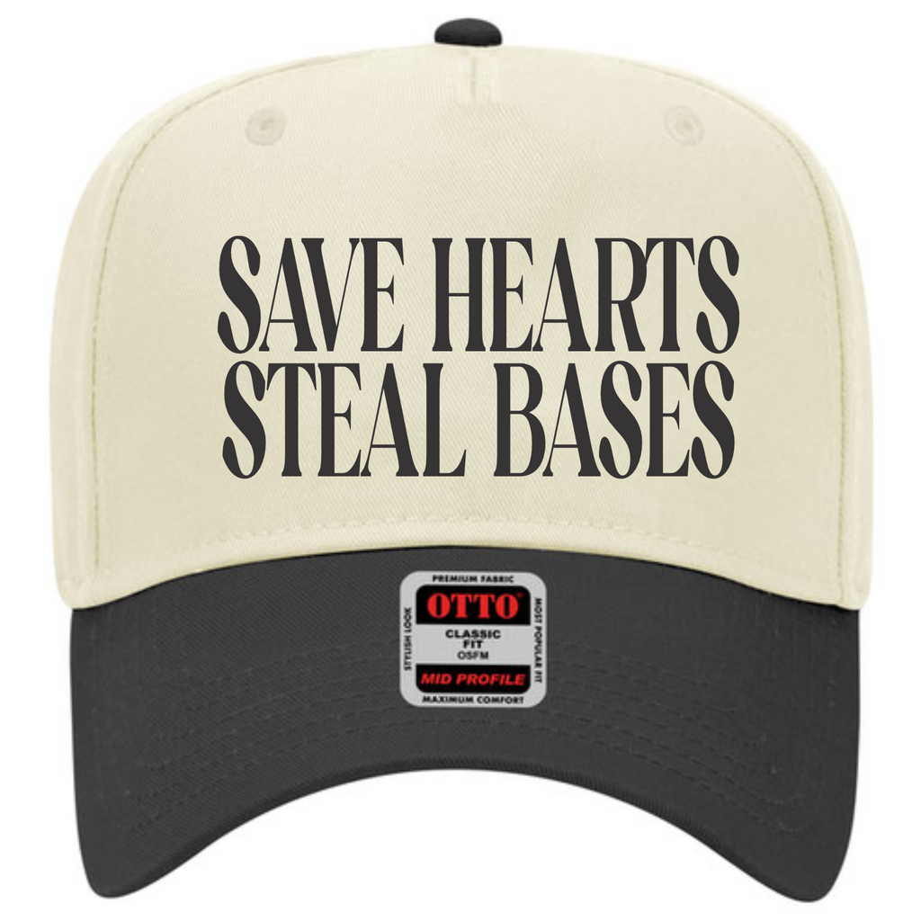 Save Hearts Steal Bases Trucker Hat