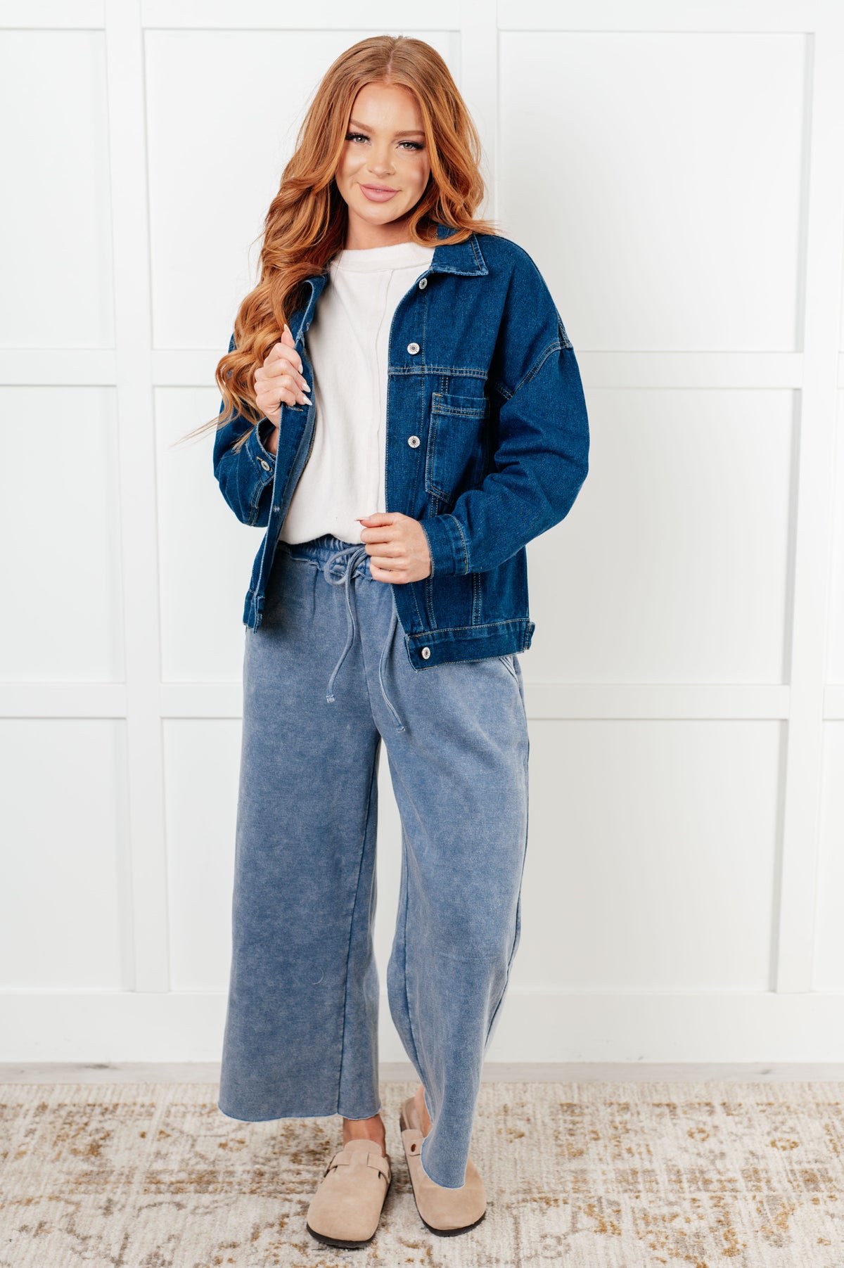 Hazel Blues® |  Have We Met Oversized Denim Jacket