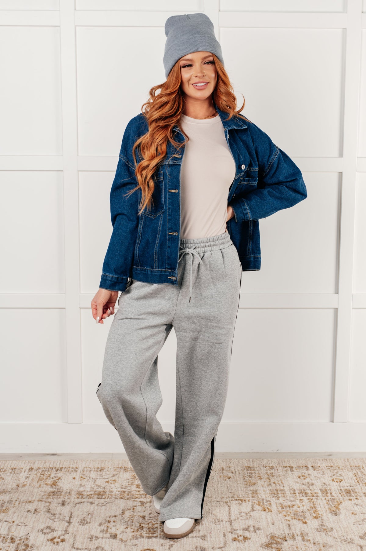 Hazel Blues® |  Have We Met Oversized Denim Jacket