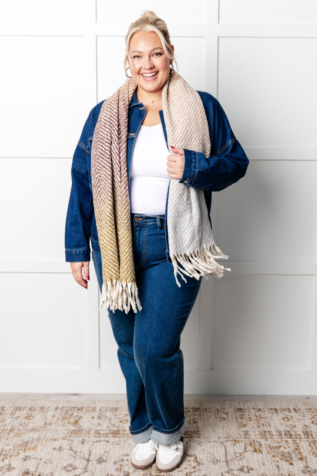 Hazel Blues® |  Have We Met Oversized Denim Jacket