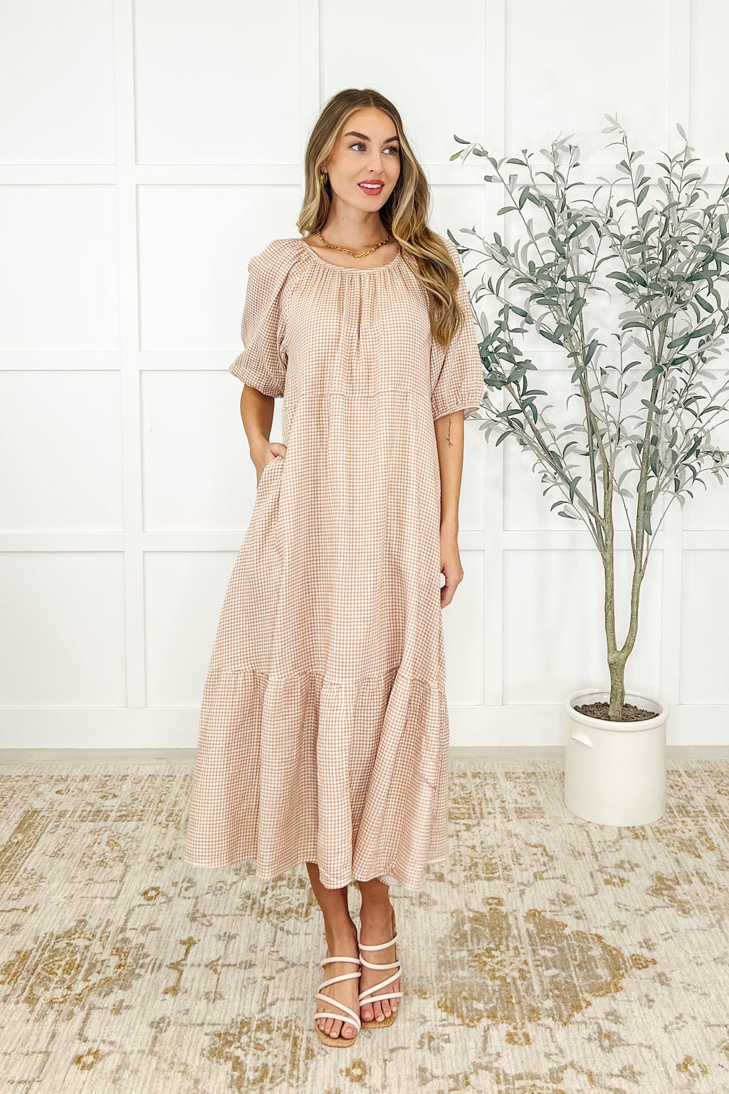 Hazel Blues® |  Hazel Dress in Toffee