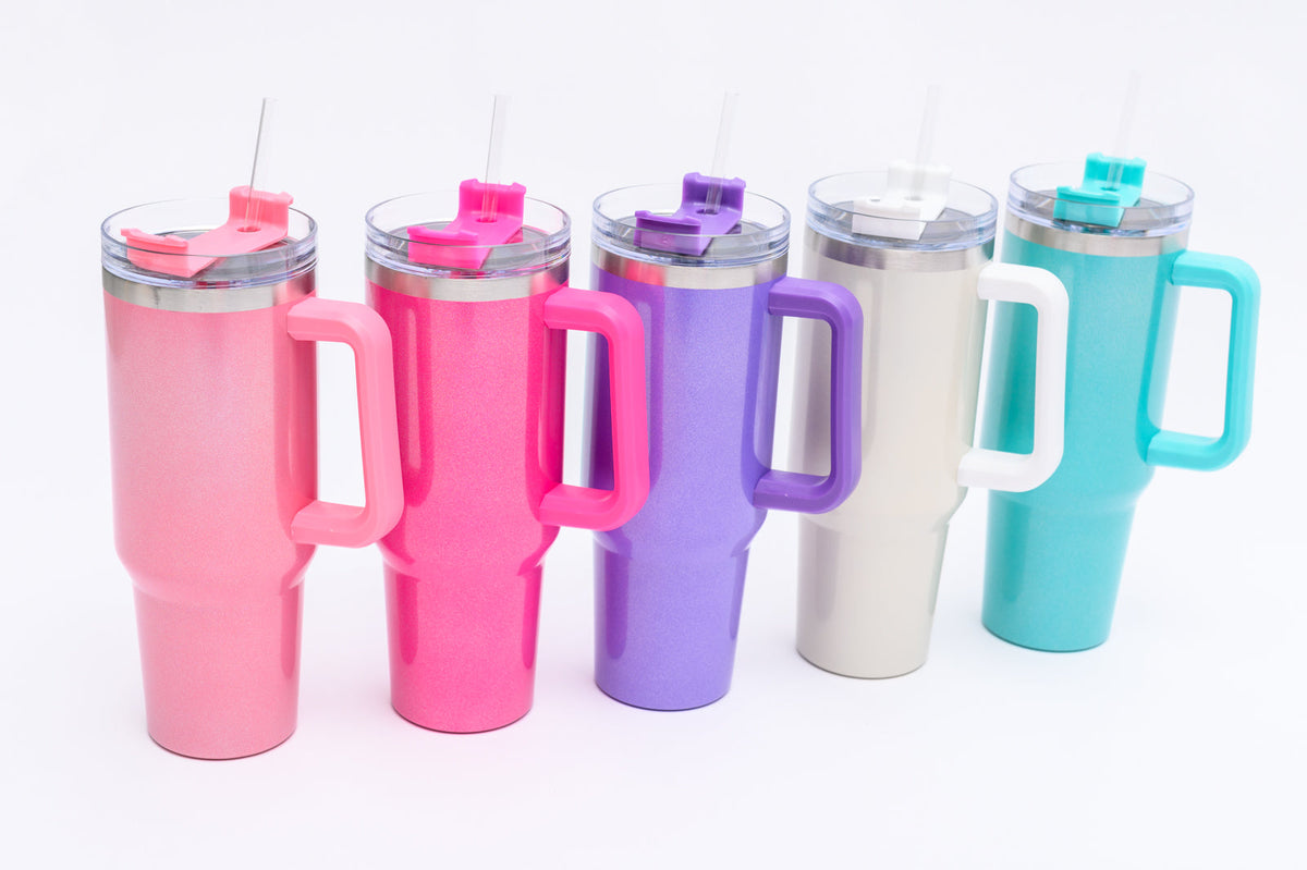 Hazel Blues® |  Insulated Shimmer Tumbler in Five Colors