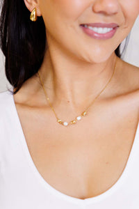 Hazel Blues® |  Higher Standards Pearl Necklace