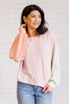 Hazel Blues® |  Hit Me With Your Best Shot Colorblock Top in Multicolor