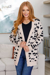 Hazel Blues® |  Hits The Spot Open Front Cardigan