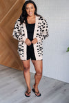 Hazel Blues® |  Hits The Spot Open Front Cardigan