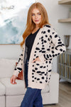Hazel Blues® |  Hits The Spot Open Front Cardigan