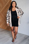 Hazel Blues® |  Hits The Spot Open Front Cardigan