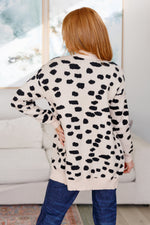 Hazel Blues® |  Hits The Spot Open Front Cardigan