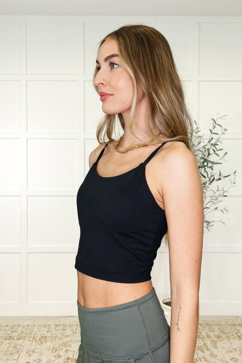 Hazel Blues® |  Hot Yoga Tank in Black
