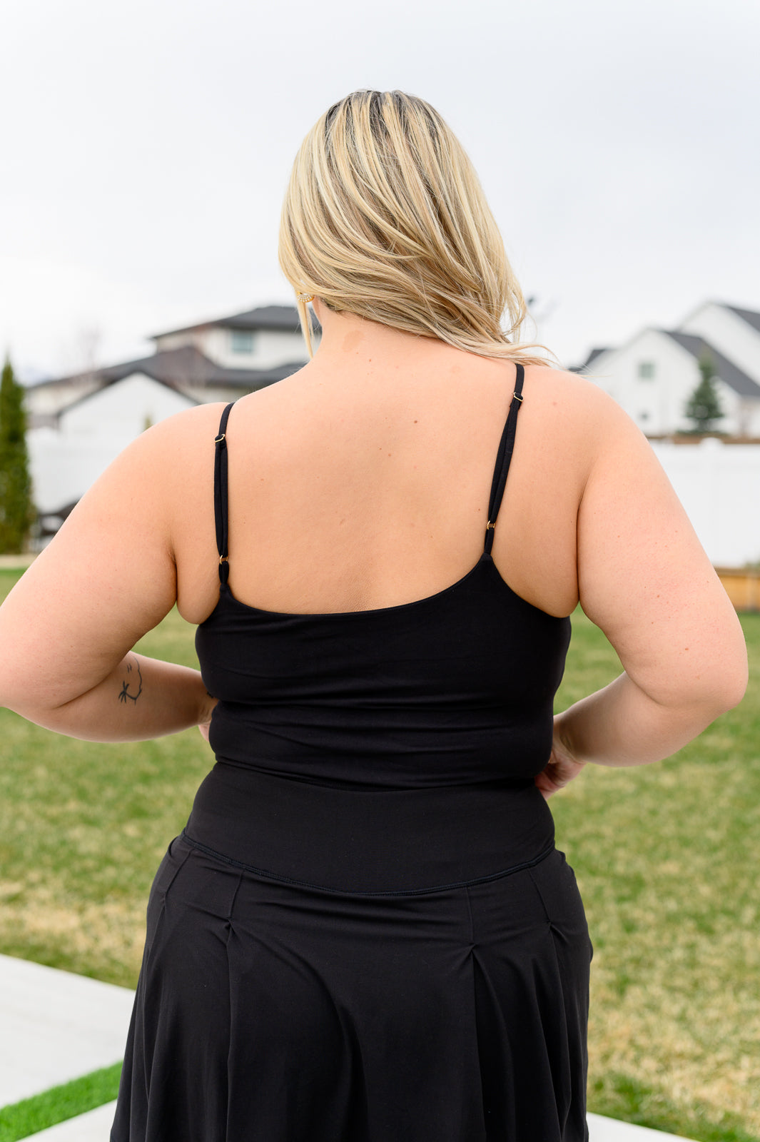 Hazel Blues® |  Hot Yoga Tank in Black