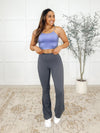 Hazel Blues® |  Hot Yoga Tank in Blue Hyacinth