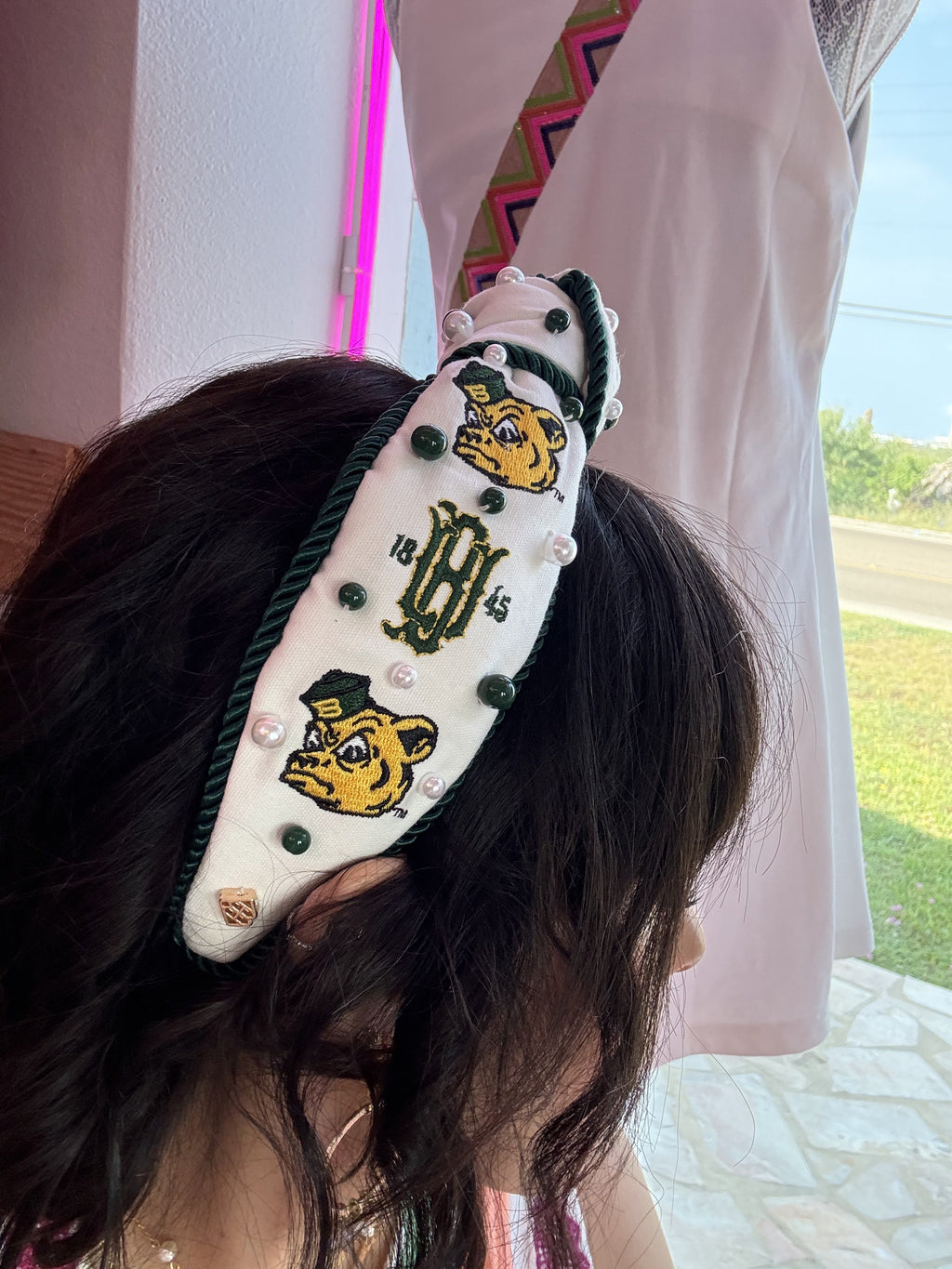 Brianna Cannon Baylor Rope Headband