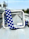 Hazel Blues® |  Lizzie Checkered Adjustable Bag Strap