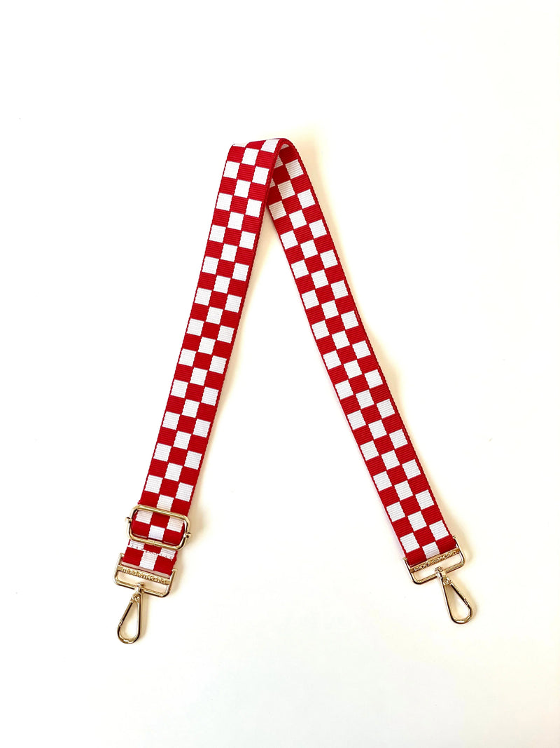 Hazel Blues® |  Lizzie Checkered Adjustable Bag Strap