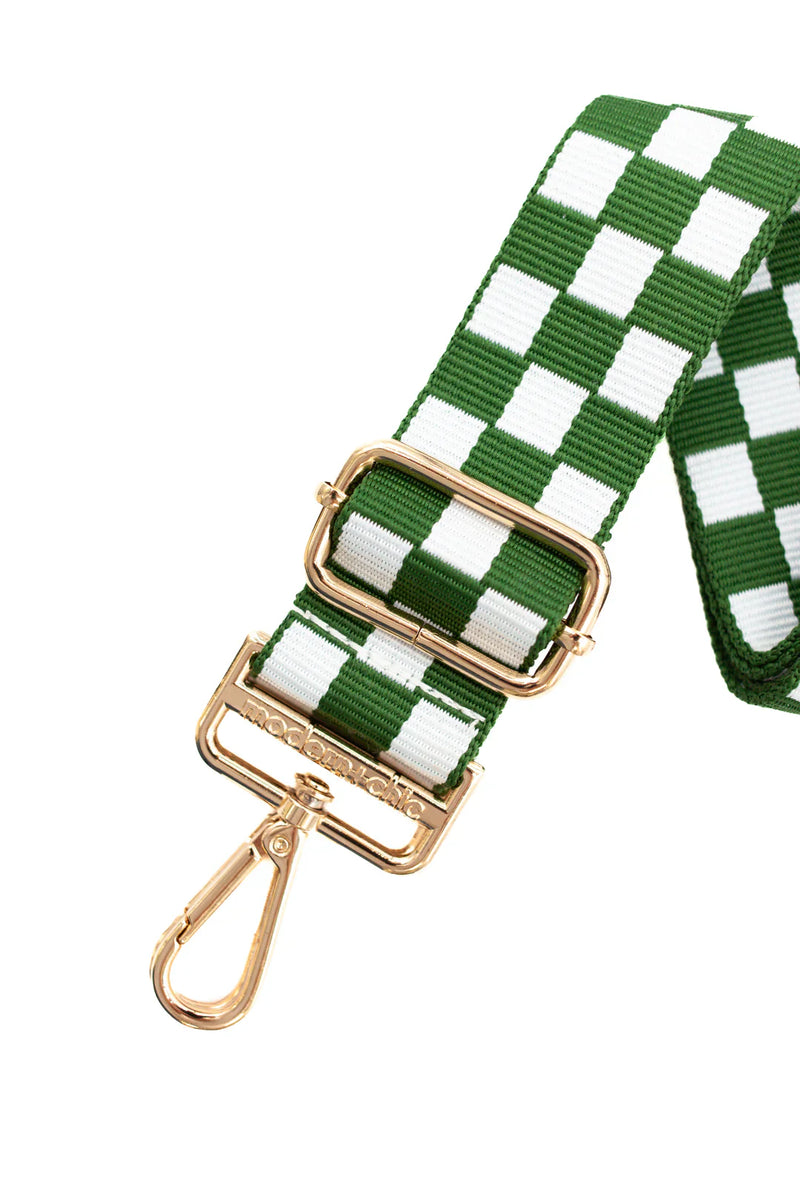 Hazel Blues® |  Lizzie Checkered Adjustable Bag Strap