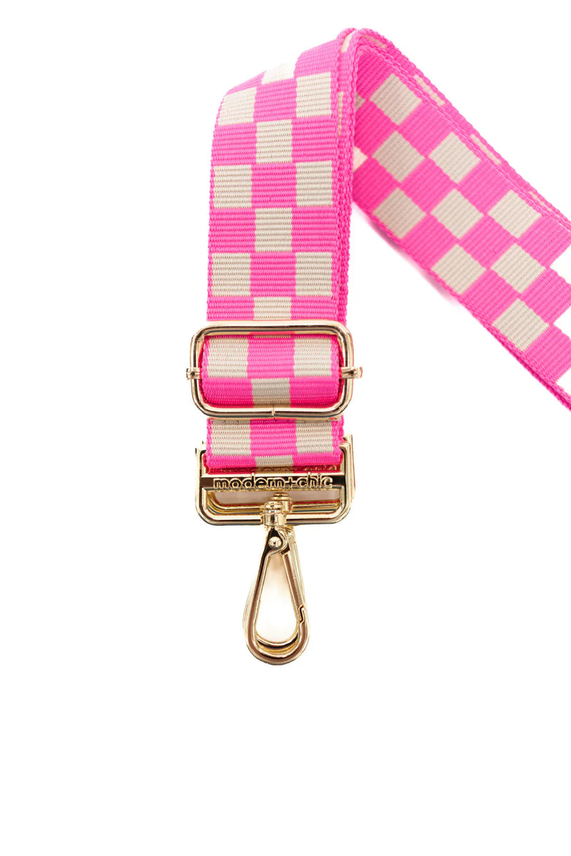 Hazel Blues® |  Lizzie Checkered Adjustable Bag Strap