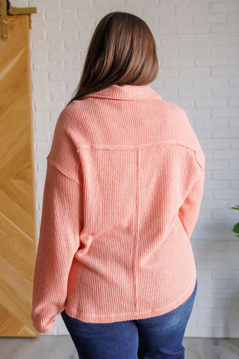 Hazel Blues® |  If You Want Forever Ribbed Knit Pullover