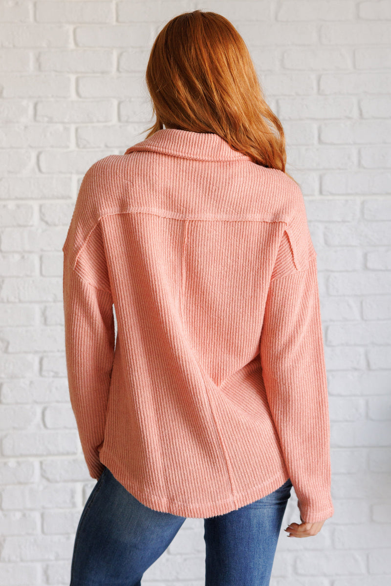 Hazel Blues® |  If You Want Forever Ribbed Knit Pullover