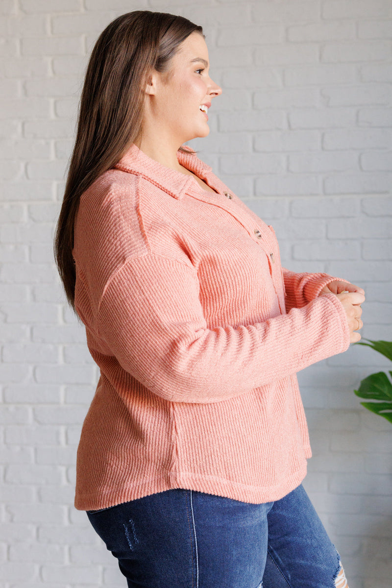 Hazel Blues® |  If You Want Forever Ribbed Knit Pullover