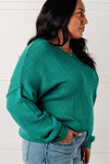 Hazel Blues® |  In Stitches Drop Shoulder Sweater