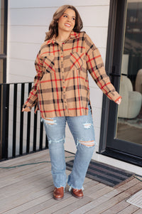 Hazel Blues® |  Is It Really Oversized Plaid Button Up