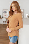 Hazel Blues® |  It's Been So Long Henley in Golden Sand