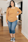 Hazel Blues® |  It's Been So Long Henley in Golden Sand