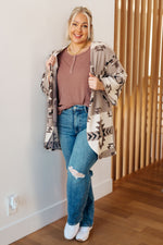 Hazel Blues® |  It's Been So Long Henley in Mulberry