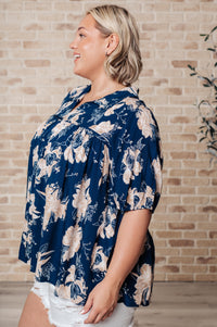 Hazel Blues® |  Just Coasting Floral Blouse