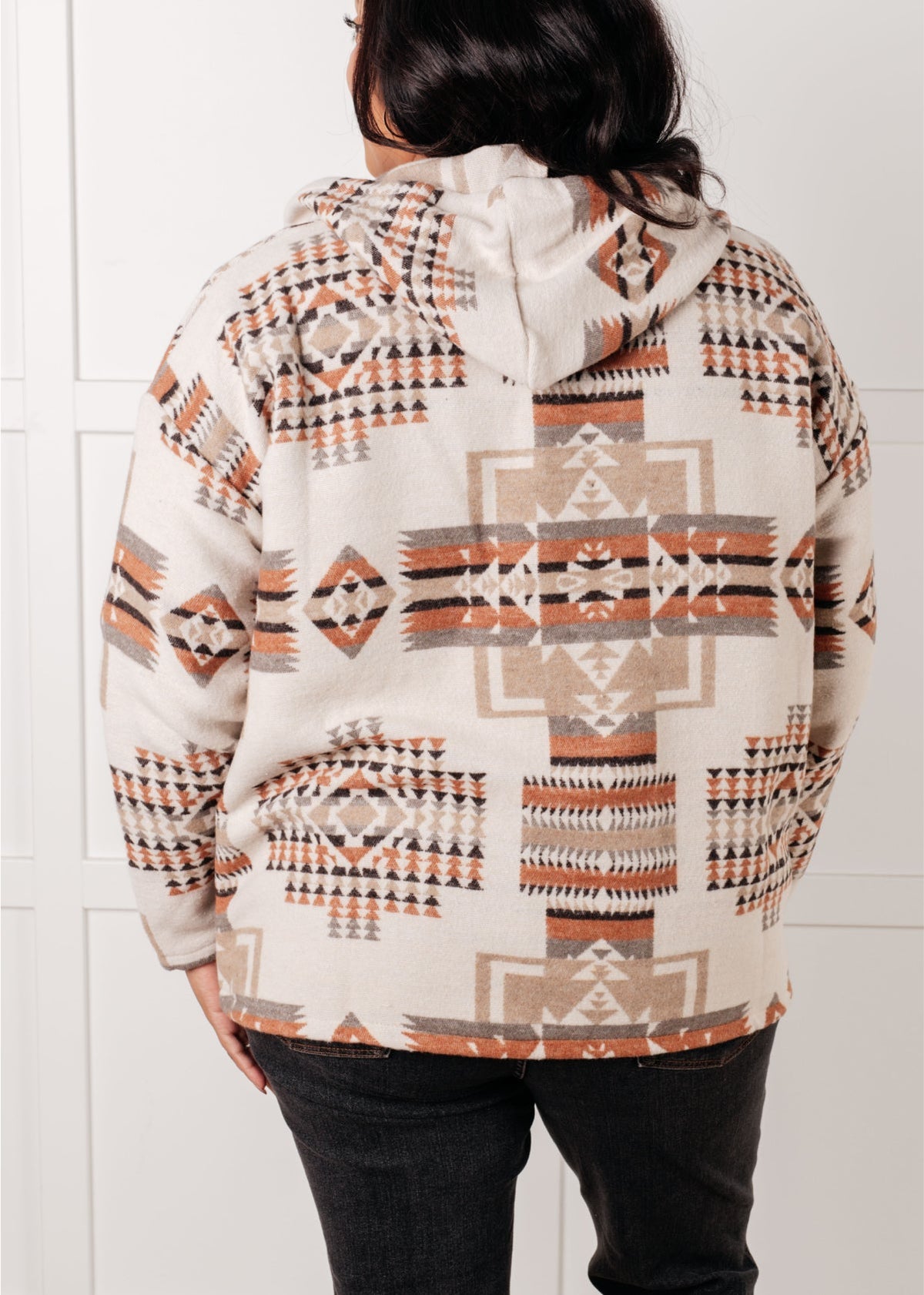 Just Going For It Aztec Hoodie