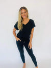 Hazel Blues® |  PREORDER: Krisie V-Neck Lounge Set in Six Colors
