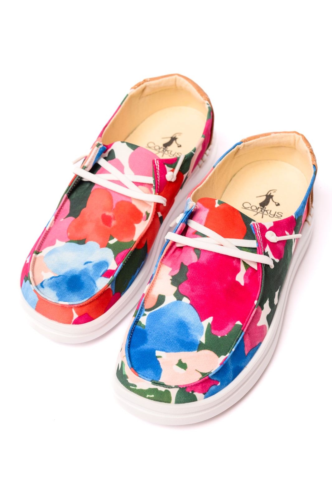 Hazel Blues® |  Kayak 2 Shoes in Floral